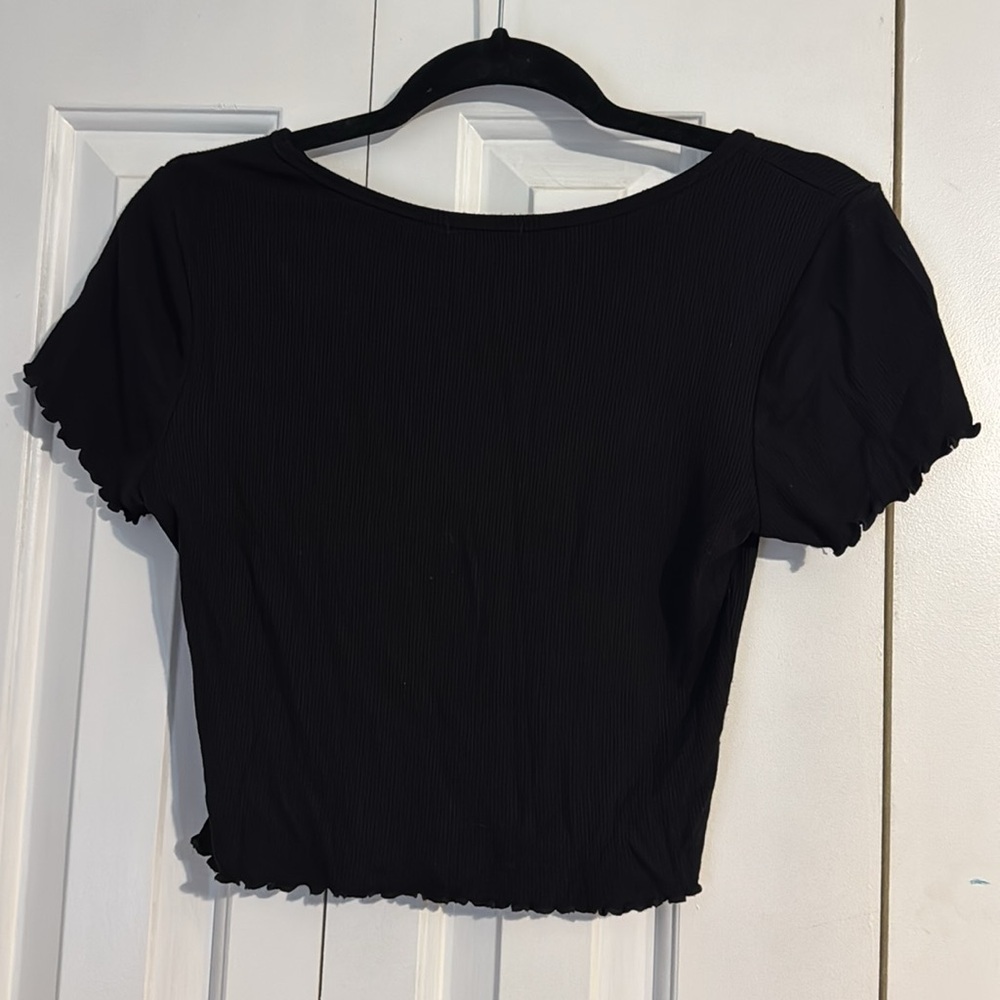 Bozzolo Ribbed Crop Top - Picture 5 of 5